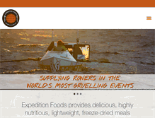 Tablet Screenshot of expeditionfoods.com